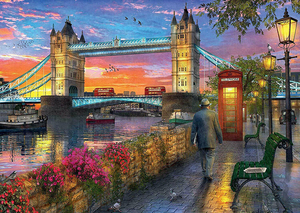 RV 15033 1000ピース ジグソーパズル ドイツ発売 イギリス、ロンドン Tower Bridge at Sunset