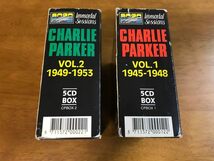 o3/5枚組CD-BOX 2セット(合計10枚) チャーリー・パーカー VOL.1 1945-1948 / VOL2 1949-1953 輸入盤 Immortal Sessions_画像6
