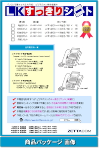 NEC 8/16LK-UNIT用 ＬＫすっきりシート 80台分セット 【 LS-NE91-080 】