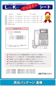 NTT αGX-TEL 1型用 ＬＫすっきりシート 100台分セット 【 LS-NT02-100 】