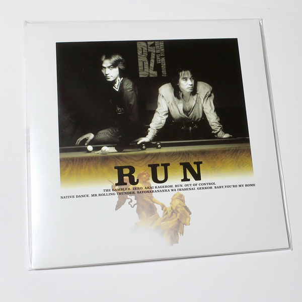 【新品未開封】 B'z RUN アナログレコード LP盤 Analog Record 12 inch アナログ盤 レコード盤 30周年 エキシビジョン 30th scenes