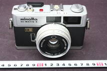4517 minolta ミノルタ HI-MATIC E ハイマチックE ROKKOR-QF 40mm f1.7_画像1