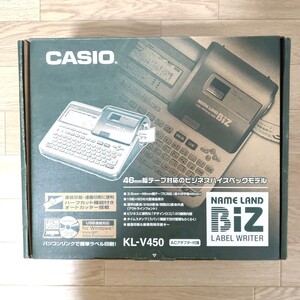 カシオ ラベルライター ネームランド ハイスペックモデル KL-V450