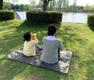 レジャーシート 軽量 コンパクト 持ち運び 2人用 アウトドア砂場 防災 避難