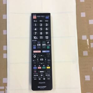 SHARP AQUOS テレビリモコン GB177SA
