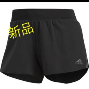新品 adidas ランニング ショートパンツ ヨガ 黒 L