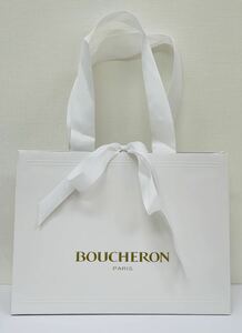 BOUCHERON Boucheron магазин задний PARIS * принадлежности бумажный пакет лента кольцо колье серьги 