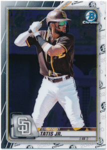 Fernando Tatis Jr. MLB 2020 Bowman Chrome #82 Base Card ベースカード フェルナンド・タティス・ジュニア