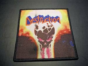 DESTRUCTION 刺繍パッチ ワッペン Infernal Overkill / metallica slayer kreator sodom