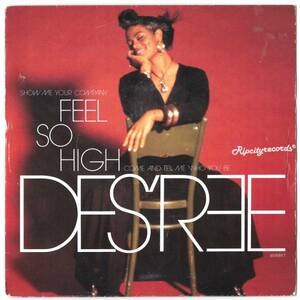 【レコード/7inch】DES'REE /FEEL SO HIGH