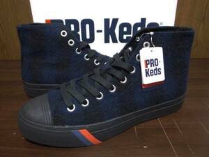 15 -Year Pro Keds Royal America Hi Woolrich Propos Royal American Woolrich Bespoke KJ Blue US8