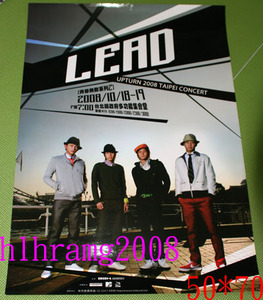 Lead 2008台北コンサート 告知ポスター