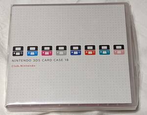 クラブニンテンドー3DS　カードケース18 新品