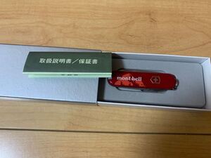 Victorinoxビクトリノックス クラシックSD montbellモンベル マルチツール