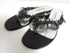  Dolce & Gabbana DOLCE&GABBANA tongs sandals black black 36 north 4523