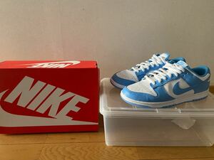 NIKE dunk low university blue UNC ダンク　水色 RETRO ナイキ　AIR JORDAN