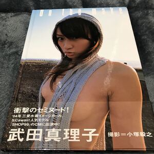 武田真理子 写真集 美品
