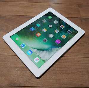 美品iPad第4世代(A1458)本体64GBシルバーWi-Fiモデル完動品動作確認済み1円スタート送料無料