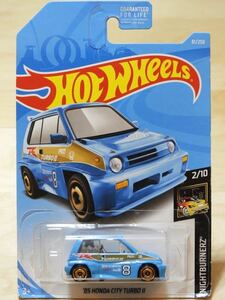 【新品：未開封】HOT WHEELS ホットウィール 1985年 ホンダ シティ ターボ [AA/VF] ブルー