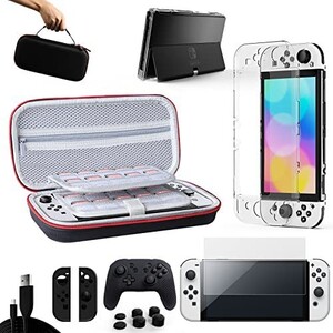 Nintendo Switch Oled 有機elモデル 2021 対応 13in1【収納ケース(20枚ゲームカード