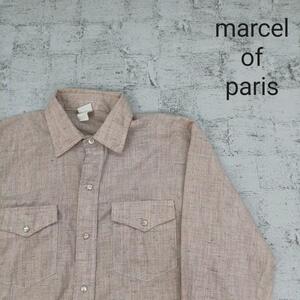 marcel of PARIS マルセル パリ 60~70's 長袖シャツ W7546