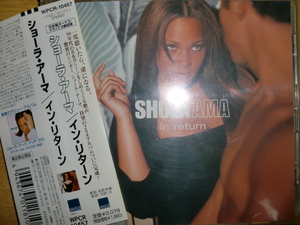 良品日本盤 Shola Ama [in return][R&B] ciara beyonce usher ludacris ne-yo justin bieber Rihanna beyonce Chris Brown Alicia Keys