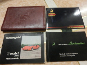 * Lamborghini counter k5000QV owner manual hand book * No.1