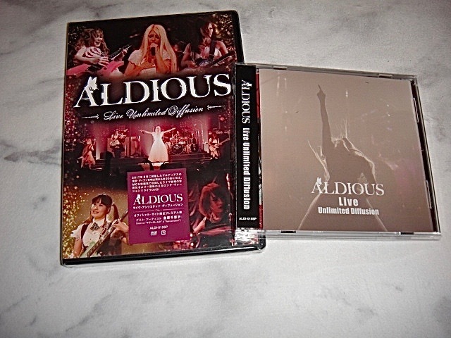 ALDIOUS/特典DVD+サイン入/Unlimited Diffusion/限定盤/アルディアス