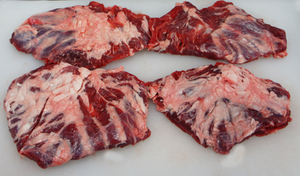 【冷凍品】国産牛肉　希少部位メガネ　500ｇ以上　焼肉等