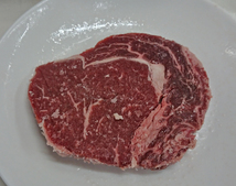 訳あり不揃い アメリカ産牛肉リブロースステーキ冷凍 450g入(3～4枚入)_画像6