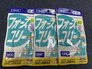 3袋★DHC フォースコリー 20日分(80粒)x3袋【DHC サプリメント】★日本全国、沖縄、離島も送料無料★賞味期限2026/01