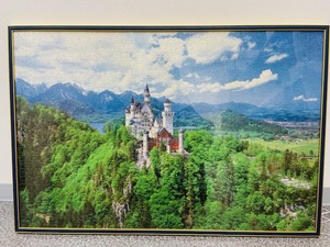 UWA(1927）パズル　世界の風景ドイツ　ノイシュバンシュタイン城