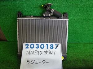 ポルテ CBA-NNP10 ラジエータ 1300 130I Cパッケージ 1E7 シルバーマイカ 200187