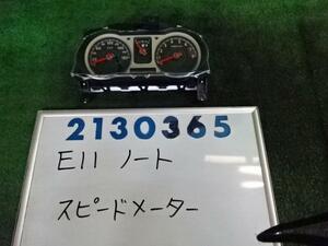 ノート DBA-E11 スピードメーター 1500 15E R10 ブライトカッパー 210365
