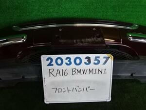 BMW ミニ GH-RA16 フロント バンパー ASSY 1600 MINI ONE 903 ベルベットレッド 200357