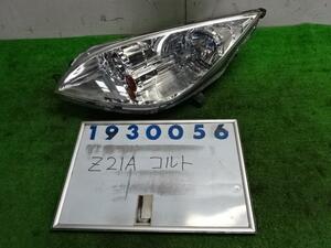 コルト DBA-Z21A 左 ヘッド ランプ ライト ASSY 1300 A17 ゴールド 930056