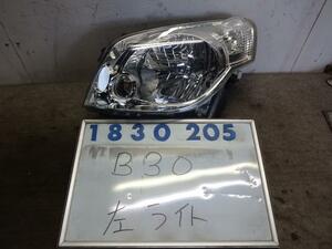 ラフェスタ CBA-B30 左 ヘッド ランプ ライト ASSY ライダー B36 水色 830205