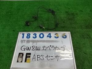カペラカーゴ GF-GW8W ABS センサー 1800 SV 16W 黒 830436