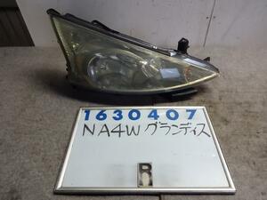 グランディス UA-NA4W 右 ヘッド ランプ ライト ASSY 2400 STANDARD A17 金 630407