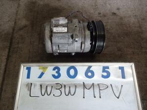 ＭＰＶ CBA-LW3W エアコン コンプレッサー 2300 A3E 赤 L116-61-L10A 730651