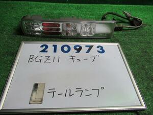 キューブ DBA-BGZ11 左 テール ランプ CUBICライダー QX1 イチコ D052 210973