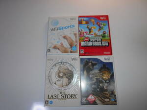 4枚 モンスターハンター3 トライ(通常版) ラストストーリー(特典なし) Wii 任天堂 Wii Sports New スーパーマリオブラザーズ Wii