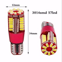 ★★1円スタート★★売れてます★★大人気★ T10 T16 LED バルブ 57SMD 爆光 ホワイト 2球セット ポジション tanto ワゴンR n-box ムーヴ_画像2