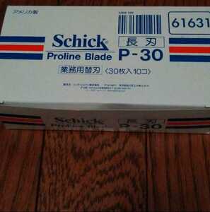 SchickシックプロラインP-30理容美容床屋ソリコ替刃