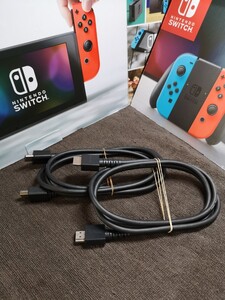 HDMIケーブル ×2本【1週間保証有り!!】 Nintendo Switch