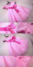 B☆送料無料　未使用　女の子　フォーマルピンクドレス　結婚式・パーティ　サイズ110　_画像3