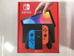 任天堂 Nintendo Switch ニンテンドースイッチ Joy-Con ネオンブルー ネオンレッド 本体 有機ELモデル 新型 未使用 2