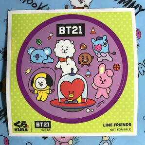 くら寿司　BT21 ステッカー