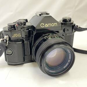 【お買い得】☆Canon A-1 ☆フィルムカメラ／一眼レフカメラ／パワーワインダー／キャノン／カメラレンズ／FD 50mm 1:1.4／オススメ／DC0