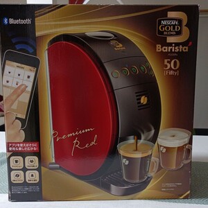 新品、未使用 ネスカフェ ゴールドブレンド バリスタ 50 プレミア厶レッド